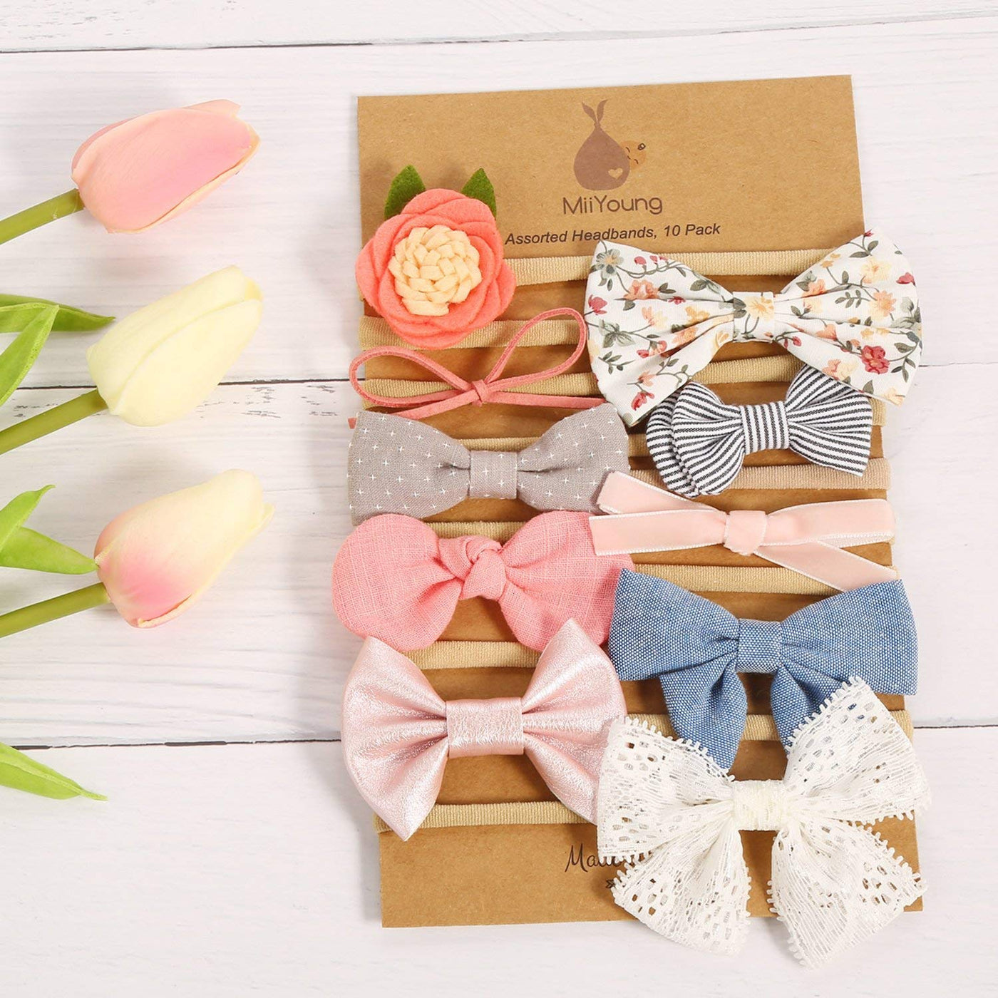 Serre-tête pour bébé Serre-tête en nylon pour bébé