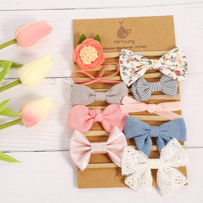 Serre-tête pour bébé Serre-tête en nylon pour bébé