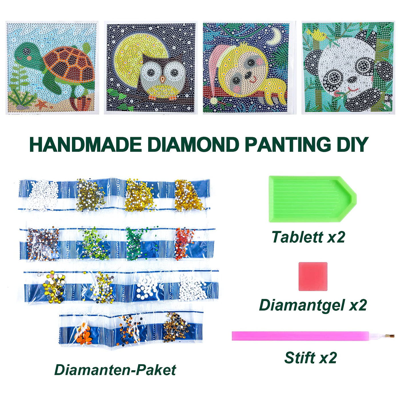 Peinture de diamants petits tableaux - Artisanat