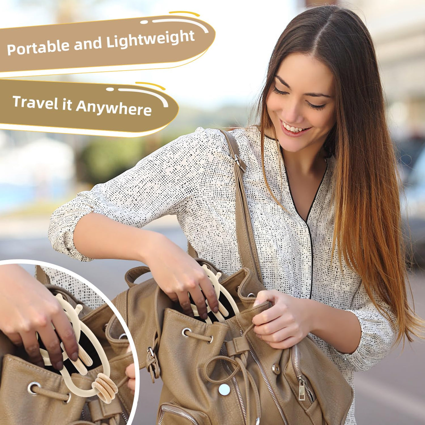 Beißring Babyspielzeug, Hochstuhl Silikon Beißspielzeug mit Saugnapf