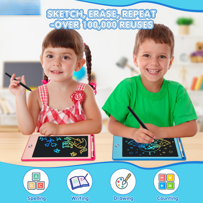Magic tablet painting board ,LCD writing tablet children educational learning travel toys