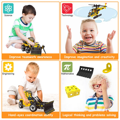 Jouets de Construction Jouets d'ingénierie 6 en 1