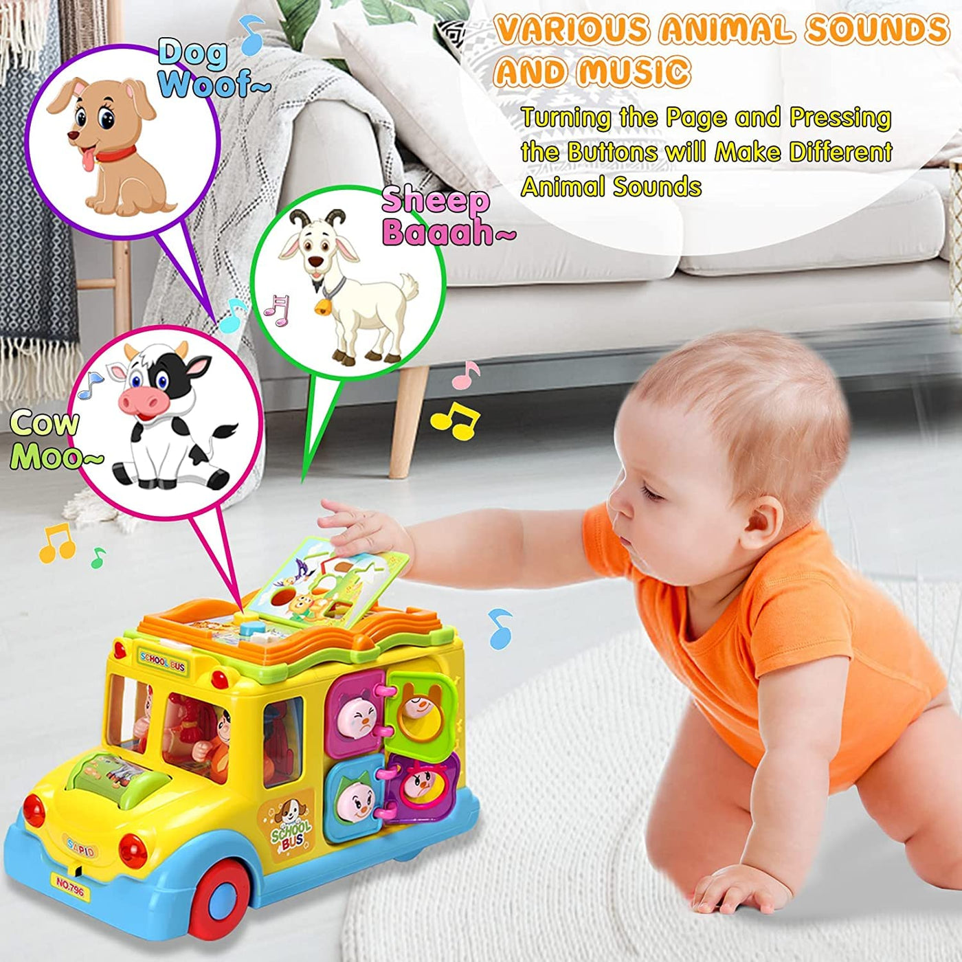 Educational Intellectual bus Animal sounds/music/movement Musical bus