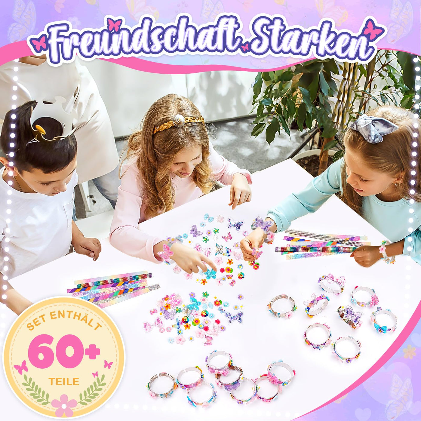 Kit de bricolage bracelets pour enfants jouets pour enfants à faire soi-même