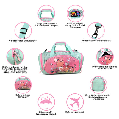 Shoulder bag Sports bag Kids travel bag