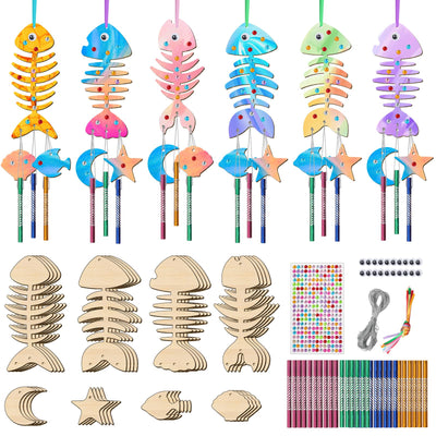 Wind chime craft set for children