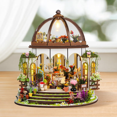 DIY Miniature House Building Kit for Adults to Build