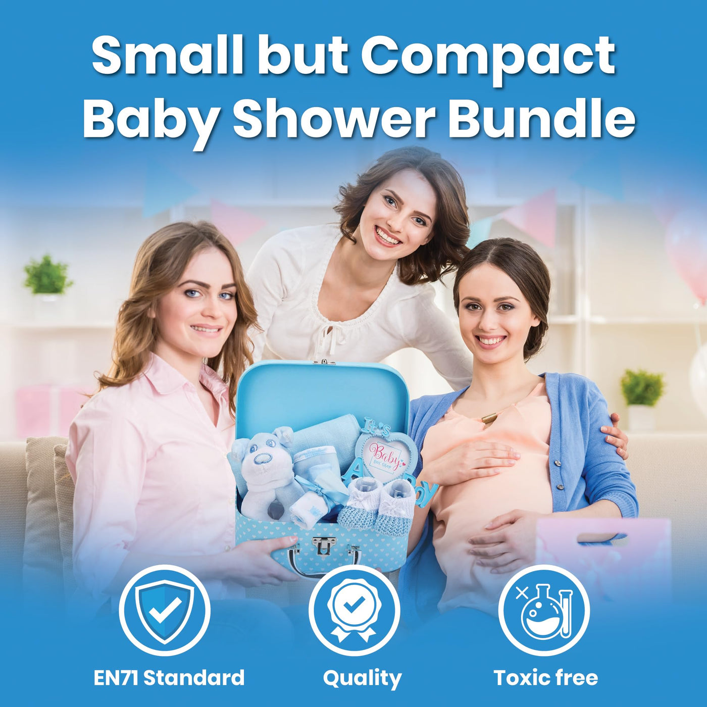 Cadeaux - 7 cadeaux pour bébé, coffret cadeau pour nouveau-né