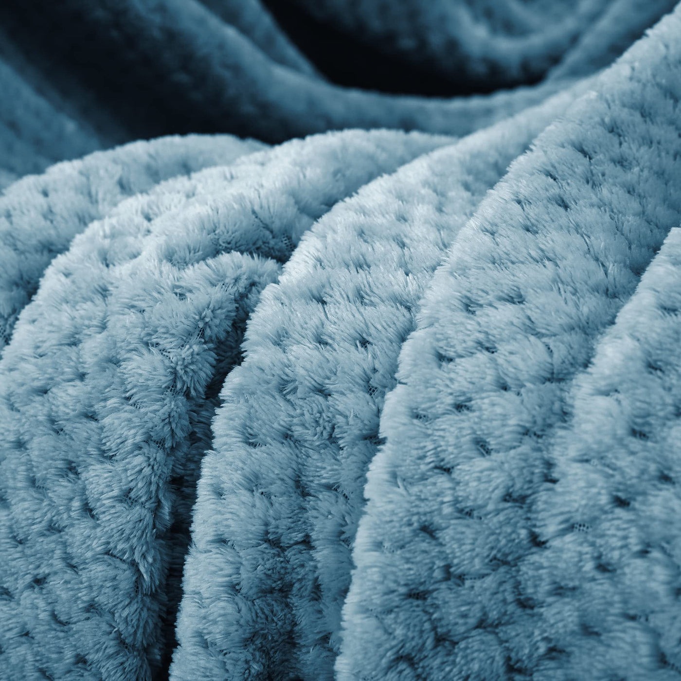 Couverture douillette Couverture en polaire super douce et chaude pour le canapé et le lit avec motif gaufré, couverture douillette et confortable