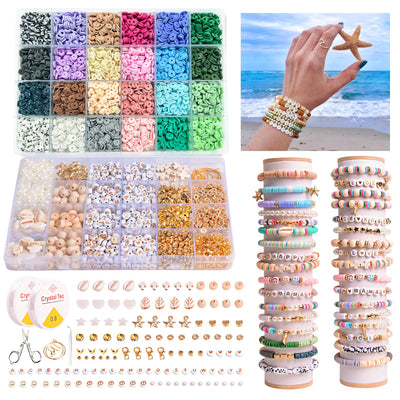 Beads for Threading, Polymer Clay Beads