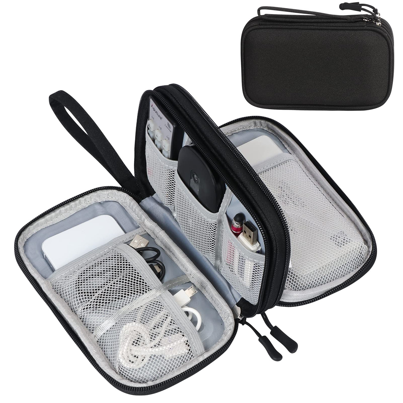 Cable bag, cable organizer Cable case Electronics accessories Organizer bag