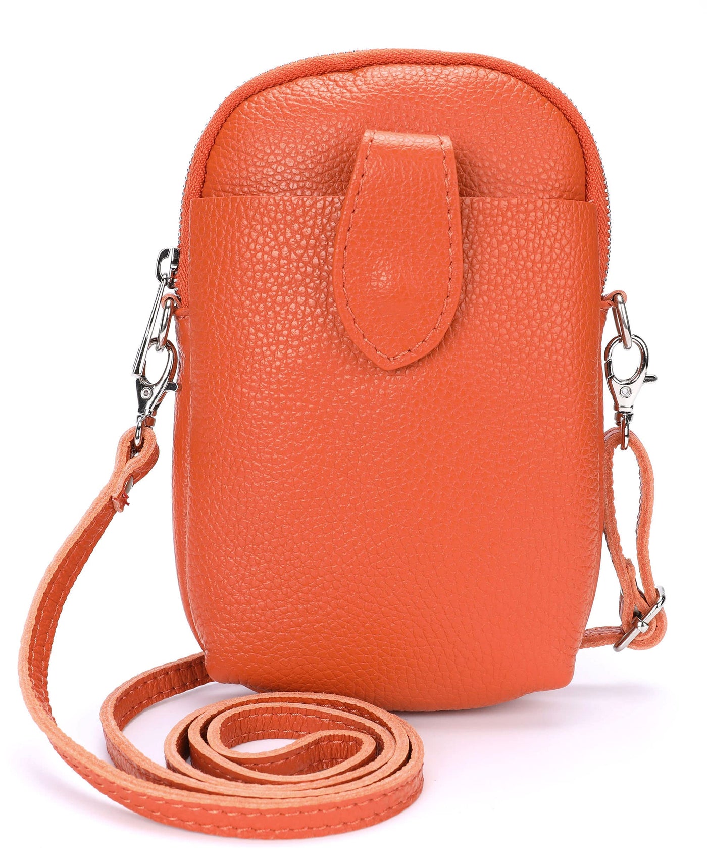 Small leather shoulder bag, handbag cell phone genuine leather, crossbody shoulder bag