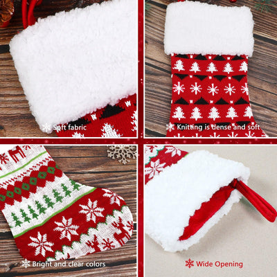 Santa stocking set of 4 large Santa stockings to fill Christmas stocking gift bag