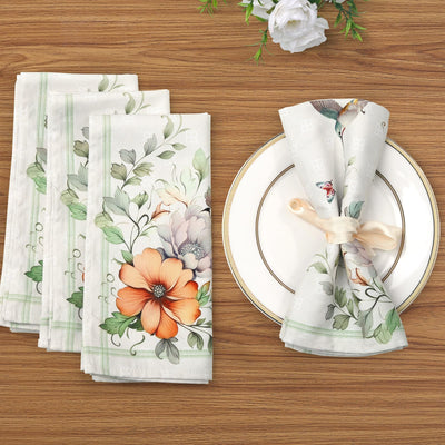 Serviettes lot de 6, serviettes en tissu