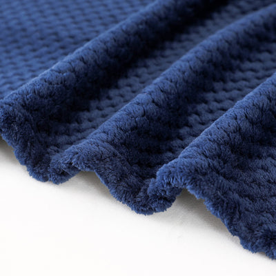 Couverture douillette Couverture en polaire super douce et chaude pour le canapé et le lit avec motif gaufré, couverture douillette et confortable