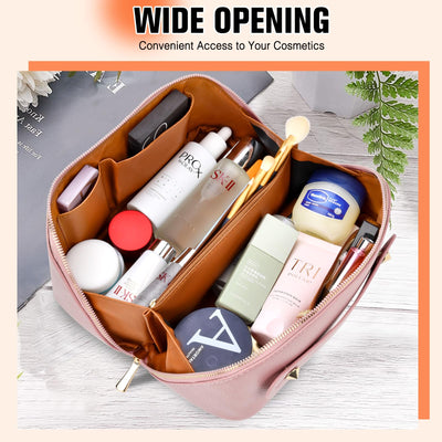 Cosmetic Bag Portable Travel Make-up Bag with Large Capacity Waterproof Organize