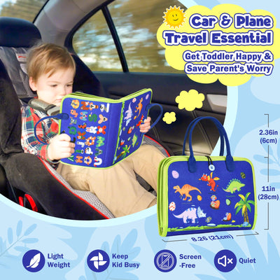 Busy Board Toys - Activity Board for Toddlers