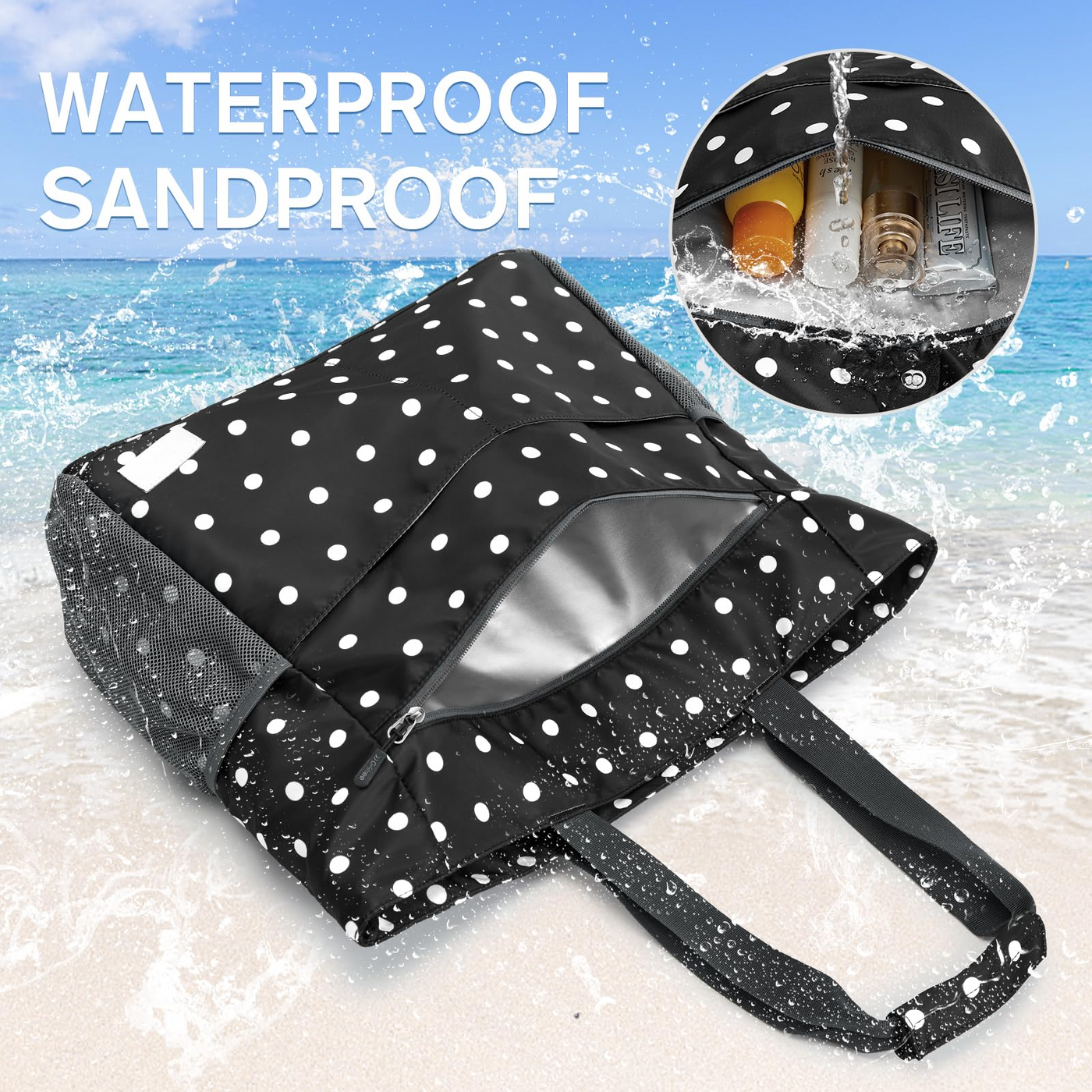 Sac de Plage Familial et Sac de Plage Pliable
