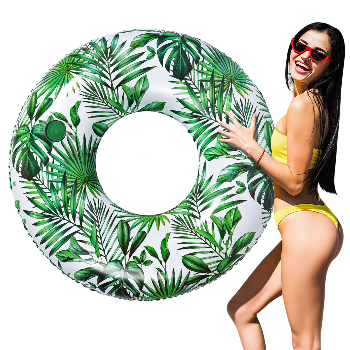 Anneaux flottants avec poignées pour adultes, gonflables