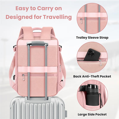Hand Luggage Airplane Travel Backpack, Hand Luggage Backpack