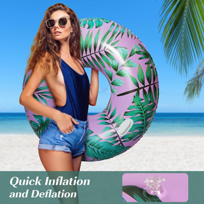 Anneau de piscine pour adultes, avec poignée