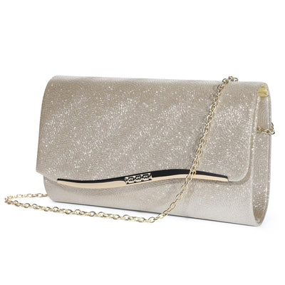 Evening Bag, Fashionable Handbag, Elegant Wedding Clutch, Envelope Chain Bag