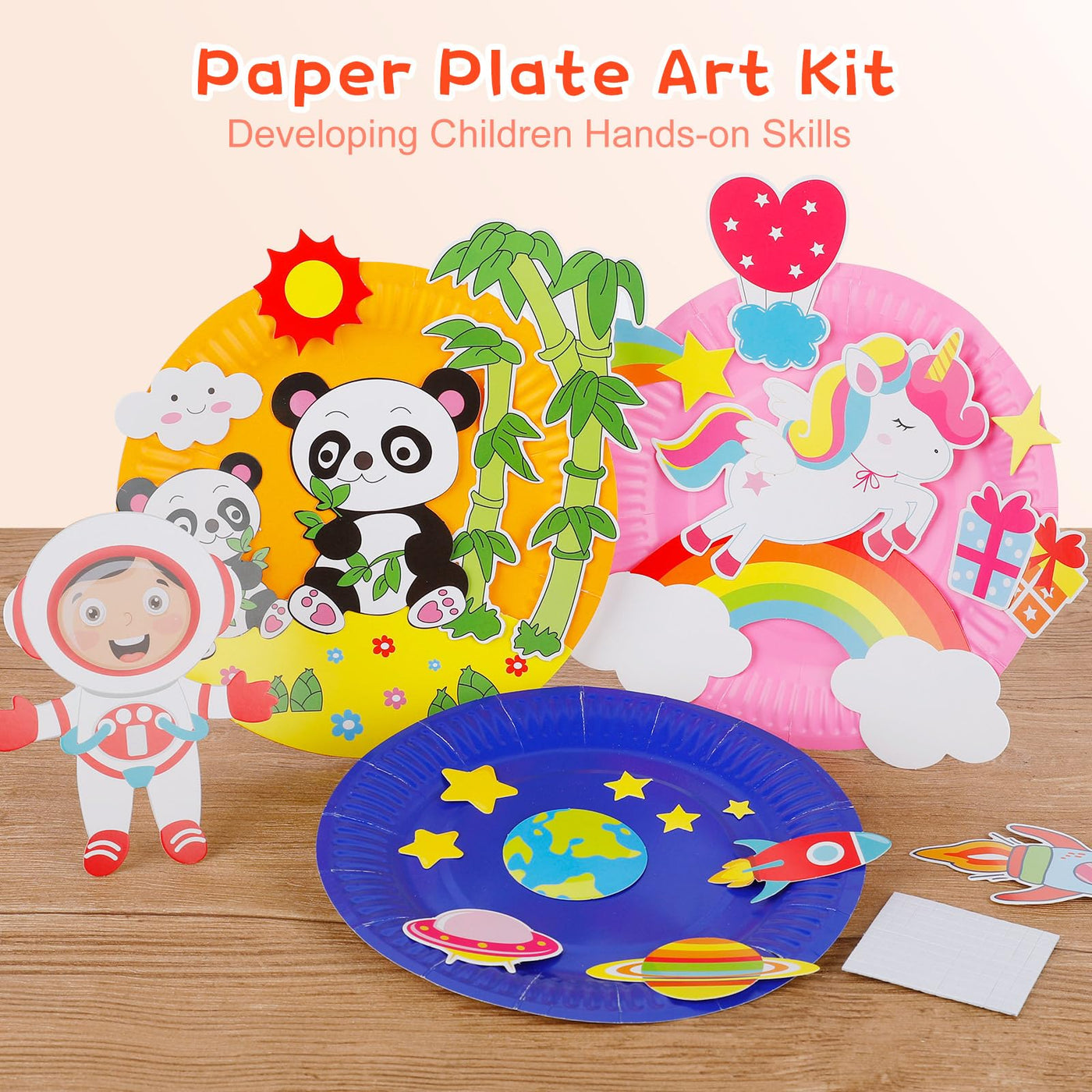Kit de bricolage pour enfants, 3000 pièces kit de bricolage fournitures pour bricolage cure-pipe yeux googly perles scrapbooking créatif