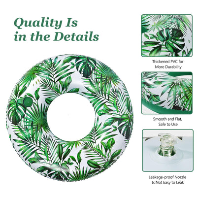 Anneaux flottants avec poignées pour adultes, gonflables