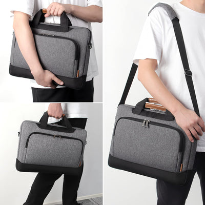 Housse de protection pour ordinateur portable Mallette d'affaires Sac à bandoulière pour ordinateur portable