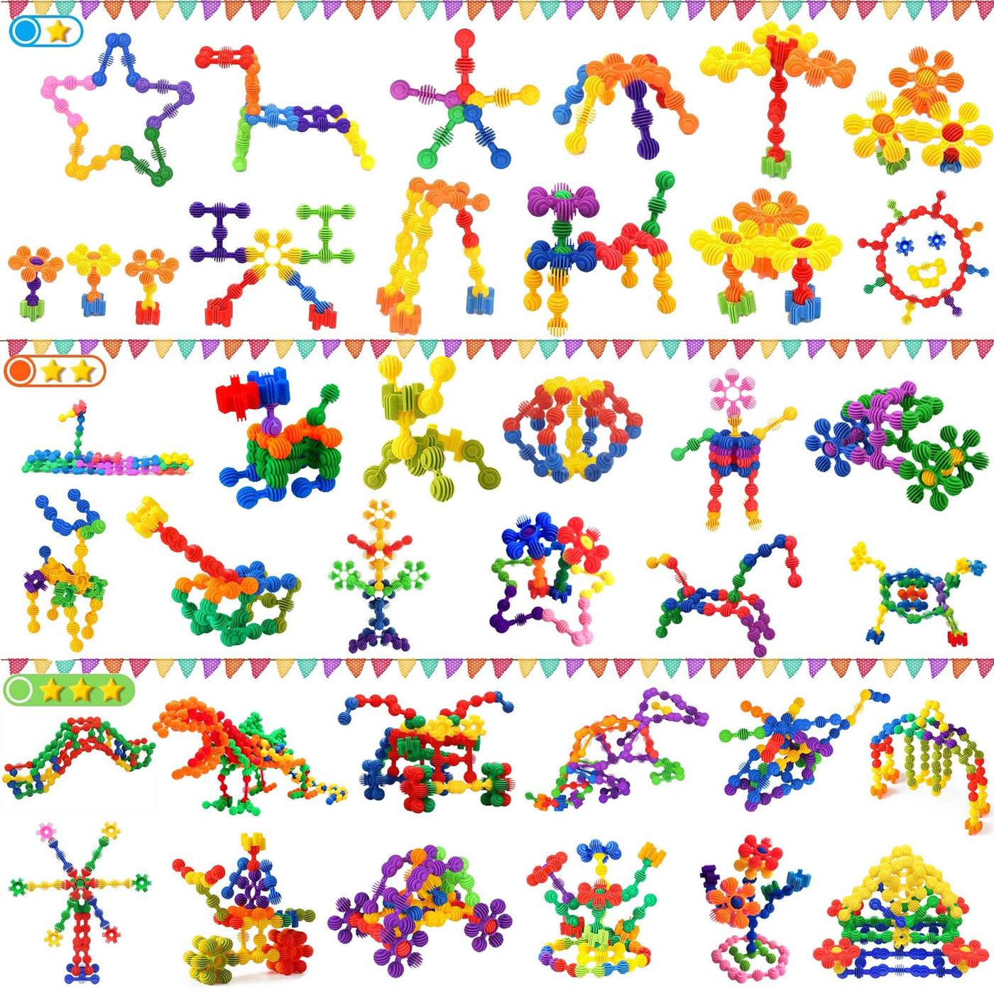 Creative toy building block set - 100 PCS Create puzzle toys for children