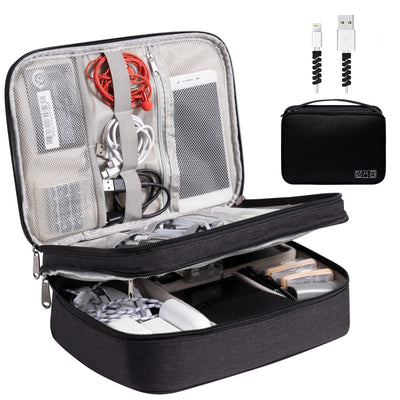 Cable bag Cable organizer Cable case Electronic accessories Organizer bag Universal bag for bag accessories