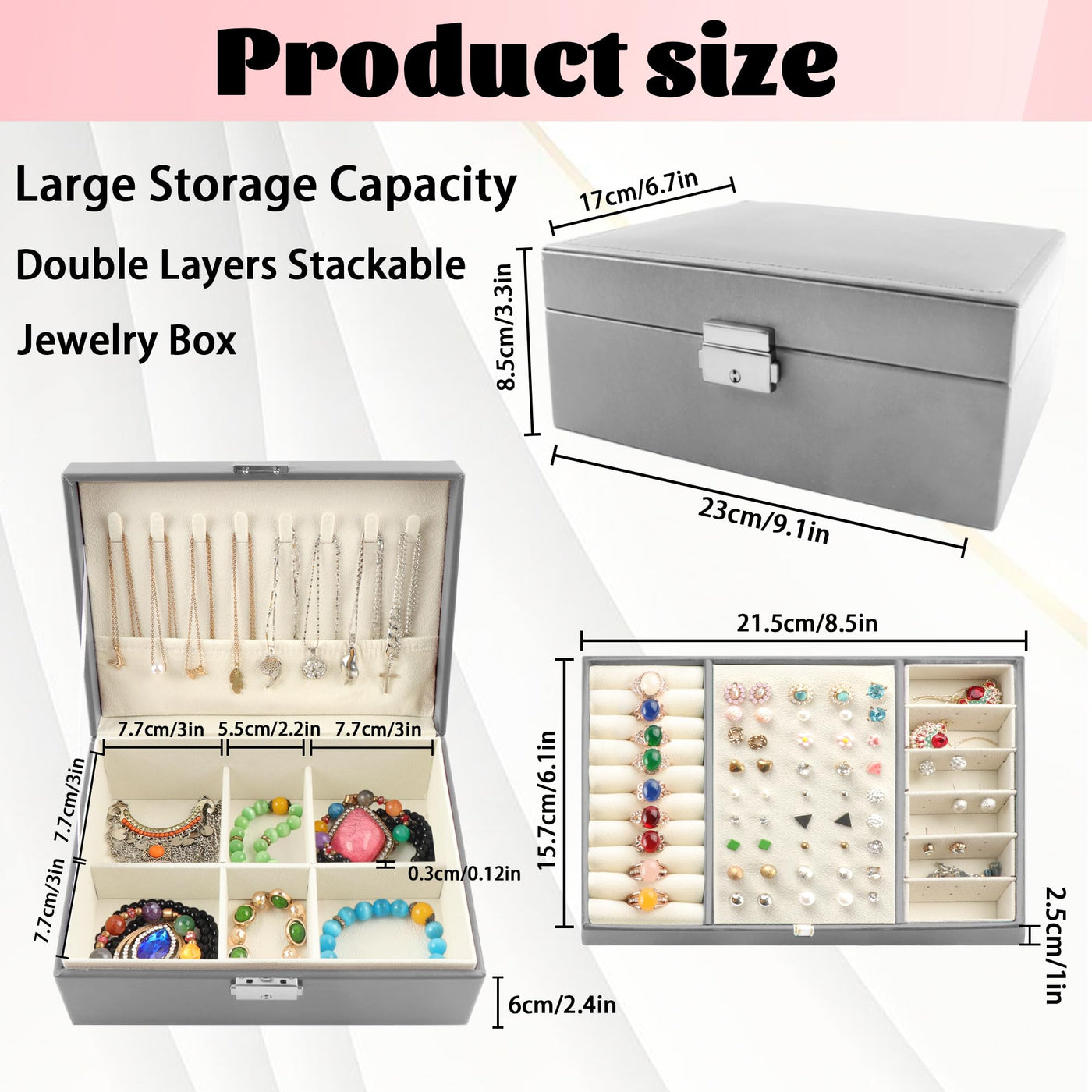 jewelry boxes with keys