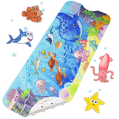 Children's bath mat, non-slip shower mat