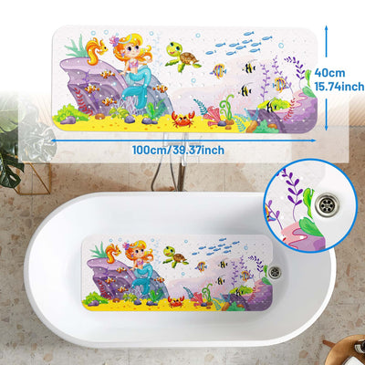 Children's bath mat, non-slip shower mat