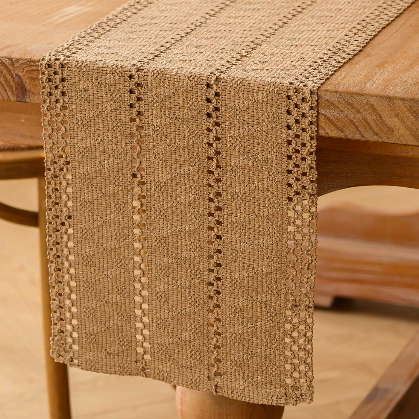 Chemin de Table Boho Macramé