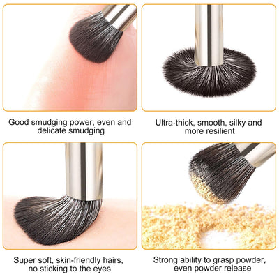 Eye Shadow Makeup Brush 9 Pieces