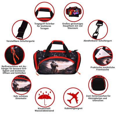 Shoulder bag Sports bag Kids travel bag