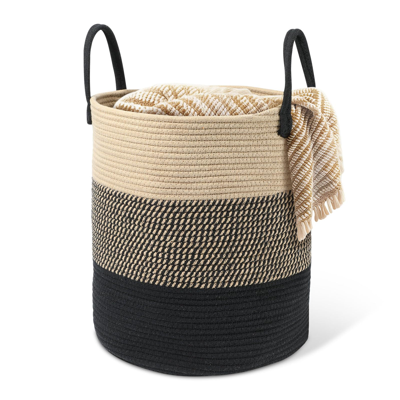 Panier à linge en coton Tissépanier à linge en coton Tissé