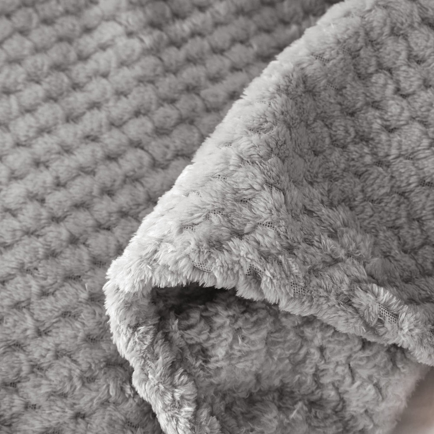 Couverture douillette Couverture en polaire super douce et chaude pour le canapé et le lit avec motif gaufré, couverture douillette et confortable