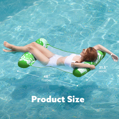 2 Paquets de Flotteurs de Piscine Hamac Adultes