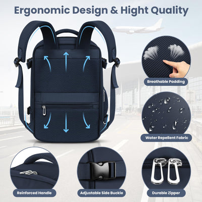 Hand Luggage Airplane Travel Backpack, Hand Luggage Backpack
