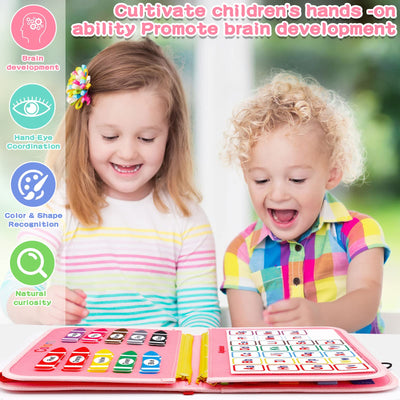 Tableau d'activités pour les tout-petits 4 couches, tableau d'activités pour les tout-petits apprentissage des compétences de base