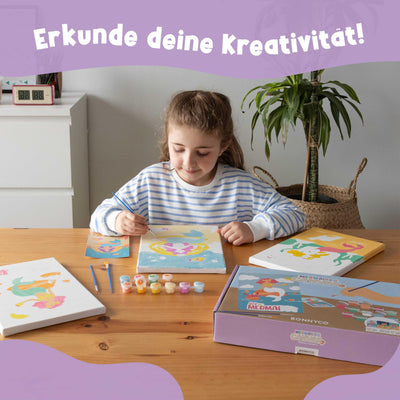 Set créatif de peinture par numéros pour enfants