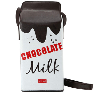 Sac à Bandoulière Pour Boîte à Lait Au Chocolat, sac à bandoulière Pour téléphone Portable En PU