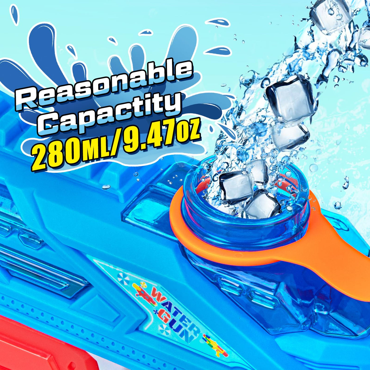 pack de 2 pistolets à eau pour enfants