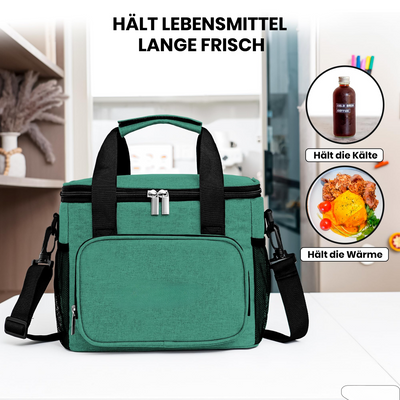 Kühltasche, Lunchbag, Thermotasche mit Folienfutter, isolierte Lunchbag