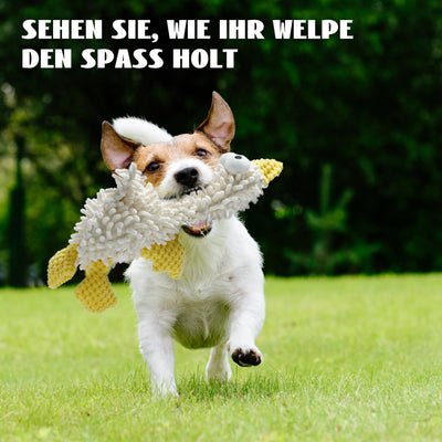 Hundespielzeug für kleine mittelgroße Hunde Weiches quietschendes Plüschtier haltbares Kauspielzeug für mittelgroße kleine Welpen Süße Accessoires Mädchenhunde