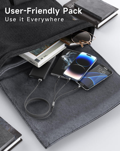 Multi USB Cable 3 in 1 Universal Charging Cable