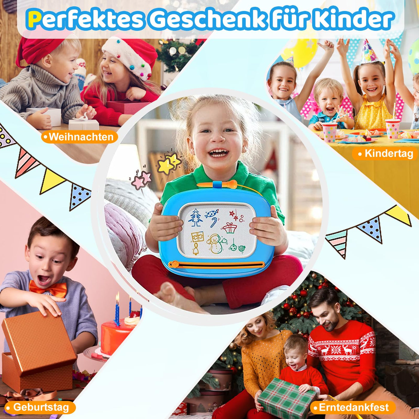 Tableau de dessin magnétique, jouet pour filles Tableau de peinture magique jouet éducatif