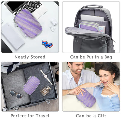 Electronic organizer, travel cable organizer, bag, electronic accessories, carrying bag, portable, waterproof